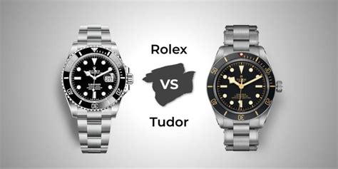 rolex vs tudor watch.